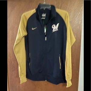 Milwaukee Brewers Nike Track jacket